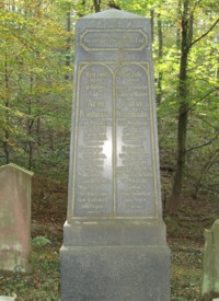 Grabstein  Ahron/Aron Kaufmann