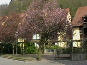 Blick auf den Sigmund-Hirsch-Platz