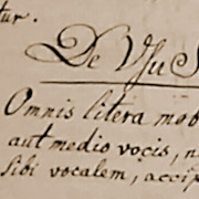 Hebräische Grammatik "Institutiones ad Fundamenta Linguae Hebraicae", 1789